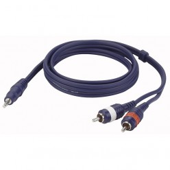 DAP FL30150 FL30 - stereo mini-jack to 2 RCA male L/R